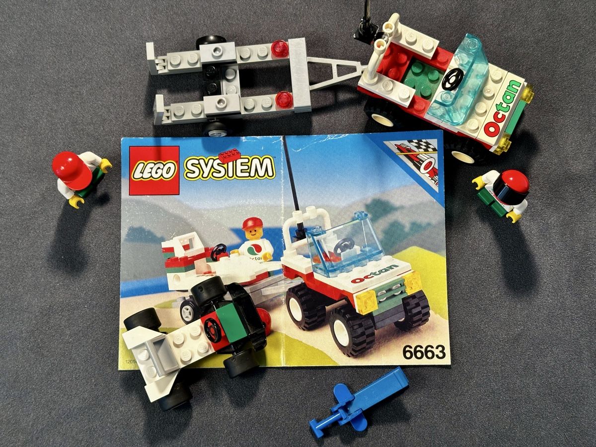 Lego Giocattoli: Lego 6663 Jeep with Trailer – Usato da Bellinzona venduto da Alby_C. 2