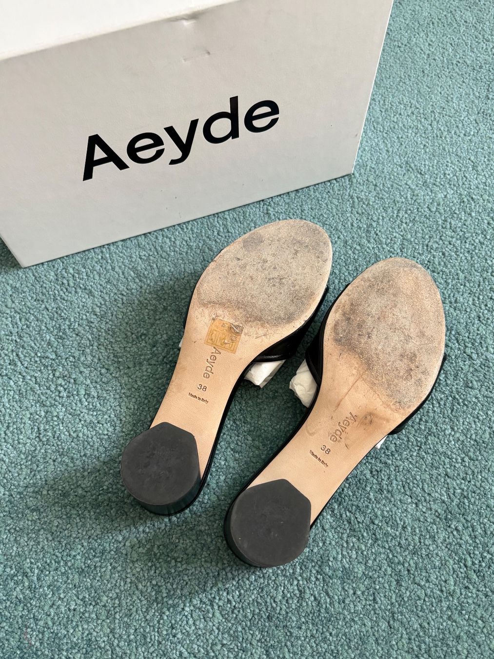 Aeyde Damenschuhe: AEYDE Jovia Nappa Leather Black – Gebraucht aus Zürich von bbbggg 2