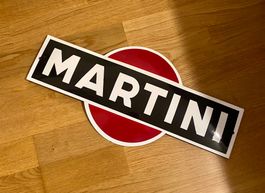 Martini Emailschild, 50cm, Werbeschild, Retro, Bar/Gastro