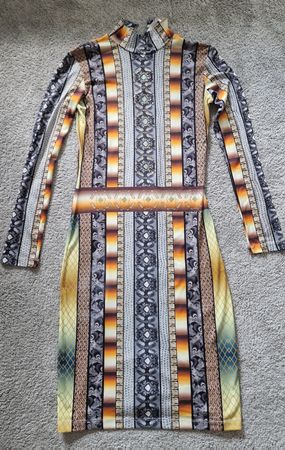 Stretch Kleid Waggon Größe S