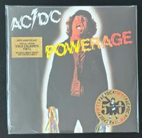 AC/DC „Powerage“ Vinyl LP LTD GOLD 50th w/VINYL SLIPMAT! RAR
