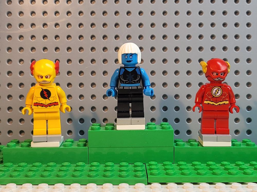 3 Legofiguren Serie Heroes, The Flash, Reverse Flash, Killer (Gebraucht ...