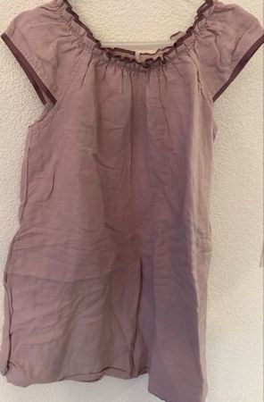 Pomp de Lux Kleid Gr 134/140 Leinen-Baumwoll-Mix 🟣