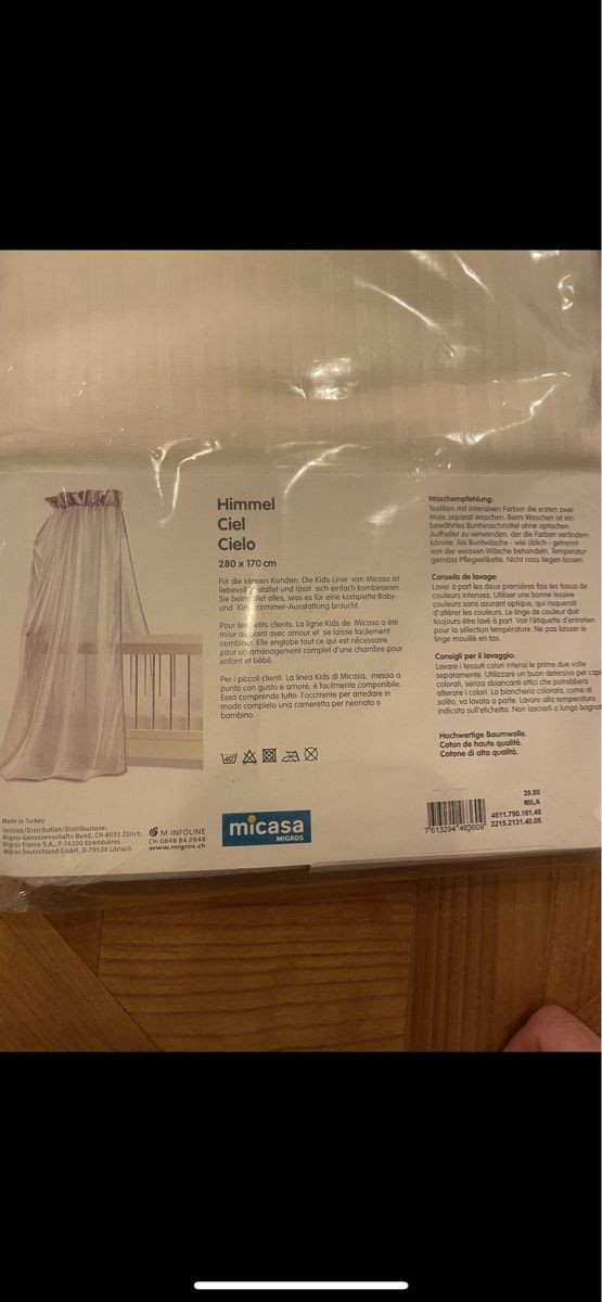 Biancheria da letto: Ciel de lit neuf Micasa – Nuovo e nell'imballaggio originale da Versoix venduto da Pti-pois 2