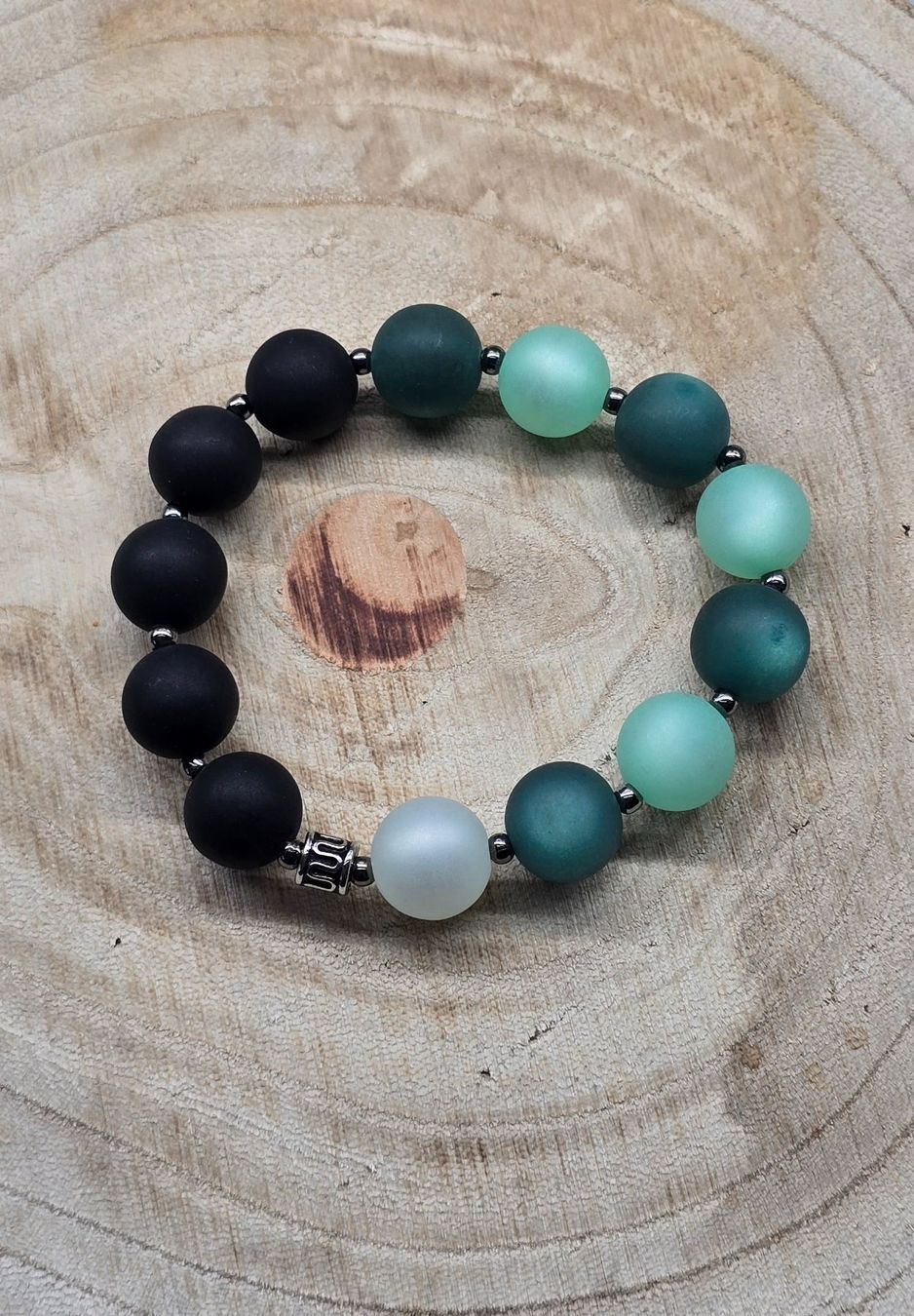 Bracciali & Braccialetti: Armband Schmuck Polarisperlen handmade Neu – Nuovo (secondo la descrizione) da Rheinau venduto da inStyleSg