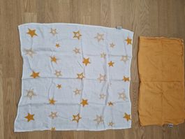 2x Musselin Bambuswindeln 70x70 von XKKO