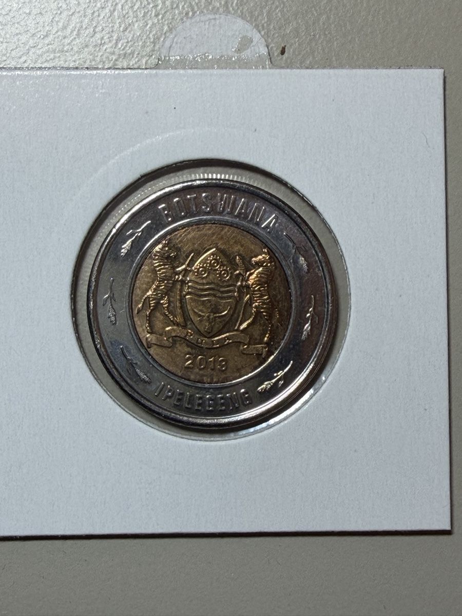 Toutes les monnaies: Botswana - 2 pula - 2013 – D'occasion à Payerne par Mike1682 1