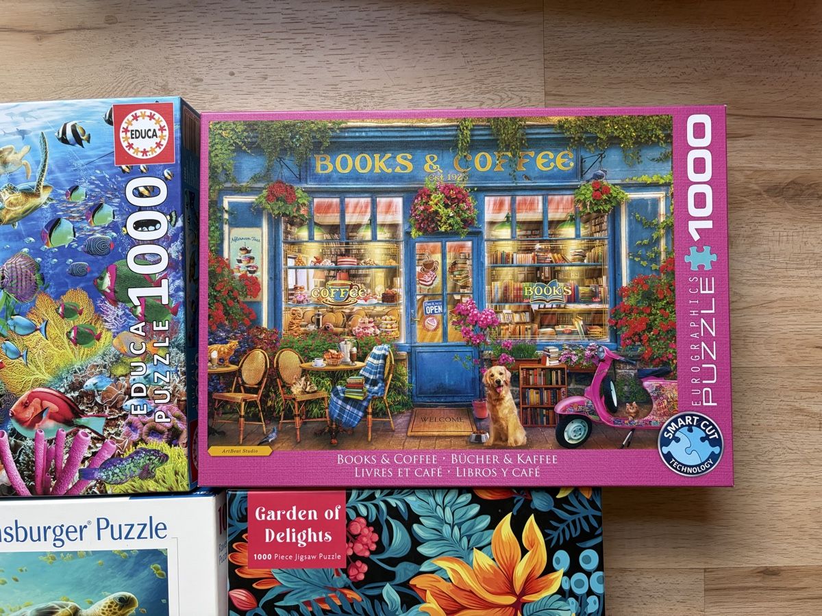 Puzzles: Lot de 4 puzzles de 1000 pièces complets  – D'occasion à Crissier par Nouchki76 2