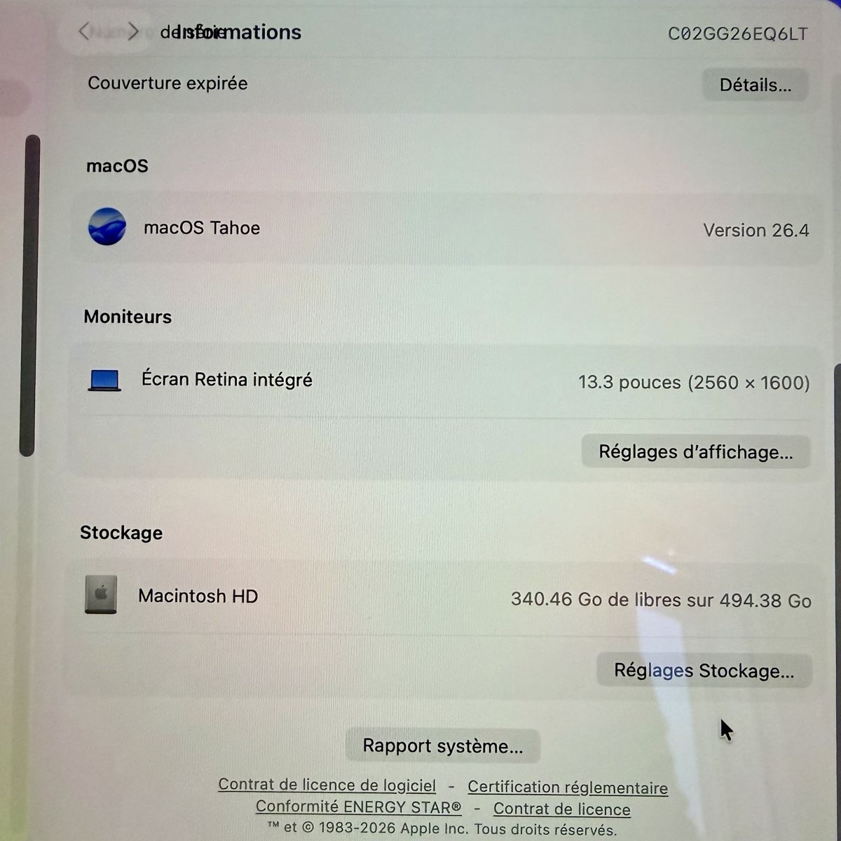 Apple Portables: MacBook Air M1 16GB 512SSD – D'occasion à Saillon par Roduitpa 7