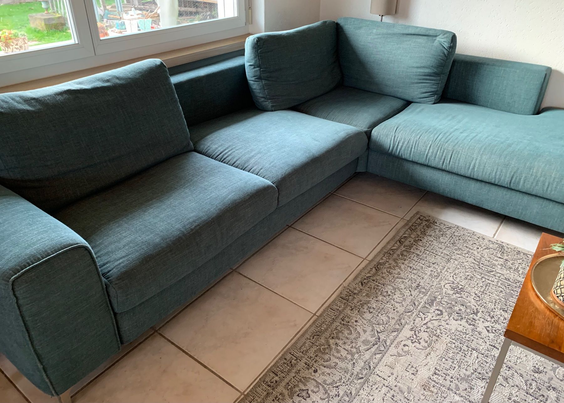 : Ecksofa petrol – D'occasion à Hallwil par Lima98 1