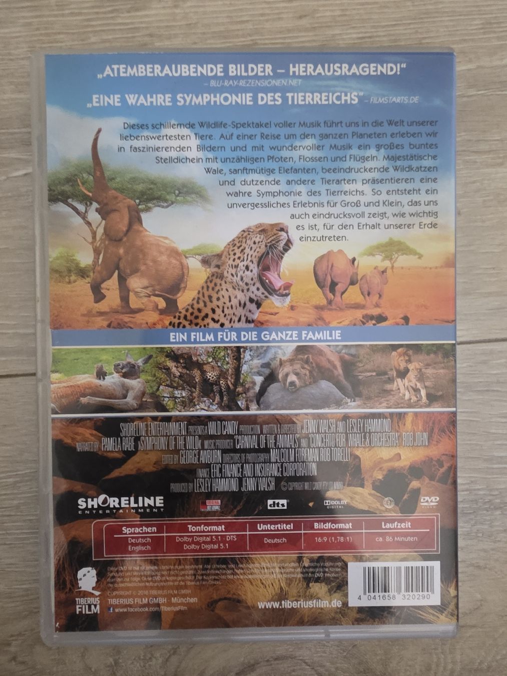 Tutti i DVDs: DVD Symphonie der Tiere  – Usato da Wigoltingen venduto da Zuckerfee84 1