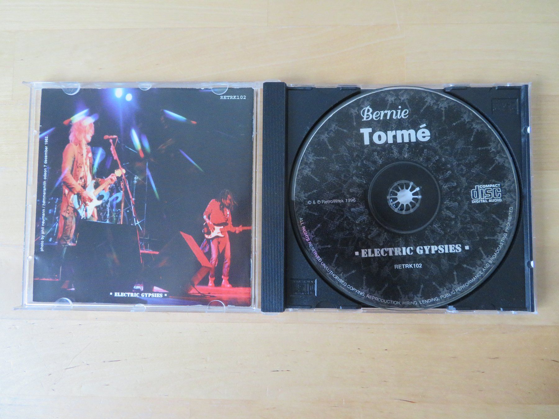 CD: BERNIE TORME "Electric Gypsies" – Usato da zürich venduto da Goldimmund 1