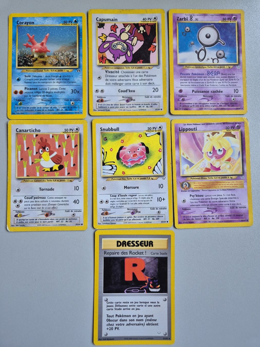Pokémon Sammelbilder & Trading cards: Pokémon Neo revelation français – Gebraucht aus Ursy von RetroBebar777
