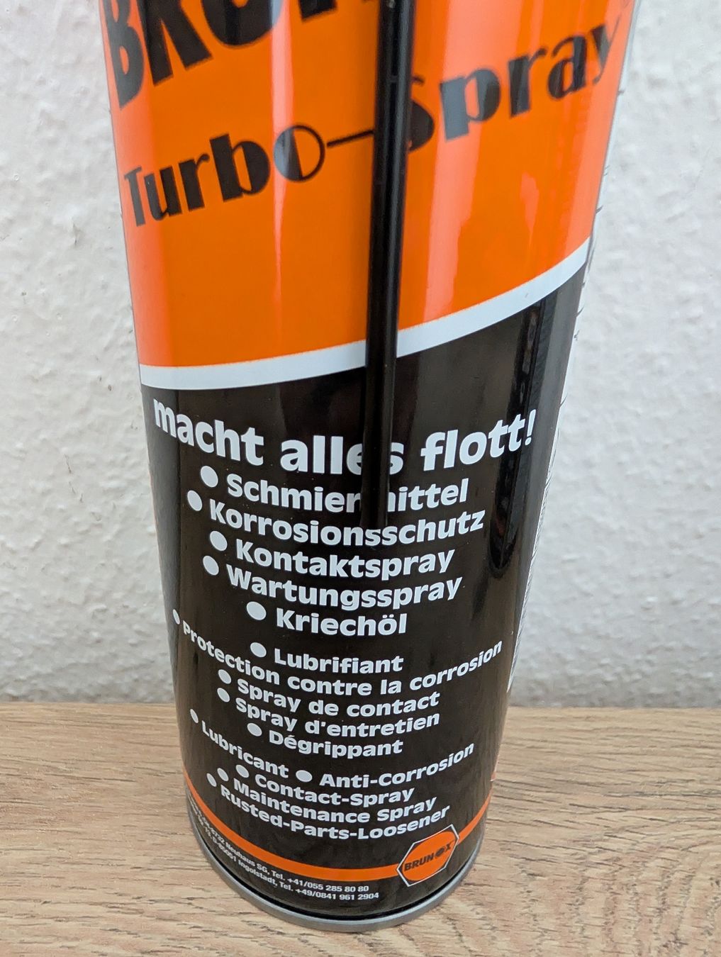 Brunox Prodotti di pulizia: 2 Brunox Turbo-Spray 500ml – Nuovo (secondo la descrizione) da Steinmaur venduto da ShOWTeK 1