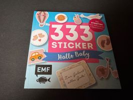 333 STICKER HALLO BABY
