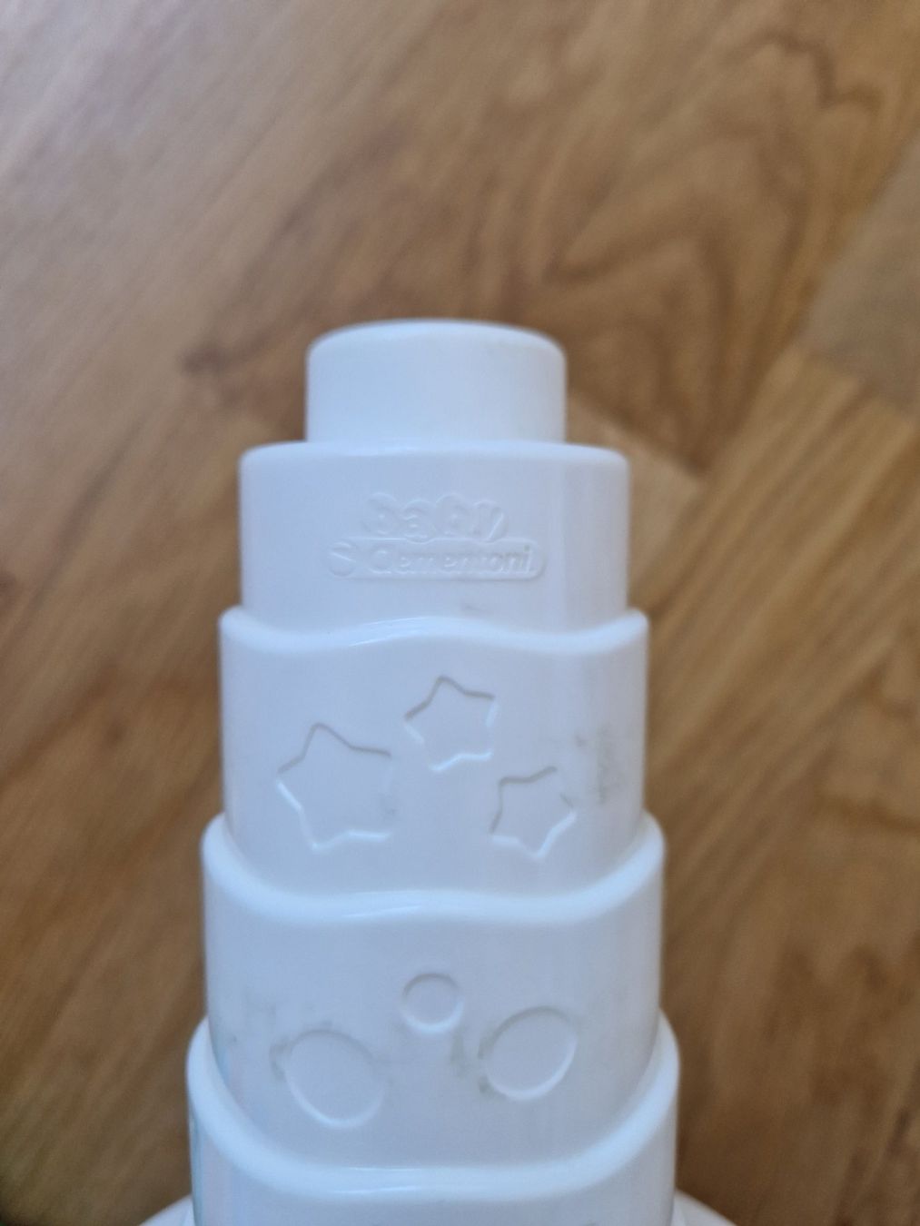 Clementoni Giocattoli: Stapelturm/ Stapelring/ Ringpyramide/ Babyspielzeug – Usato da Dübendorf venduto da GrueneGurke 2