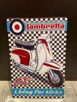 LAMBRETTA Service Schild Deko mit Style! REPLIKA!