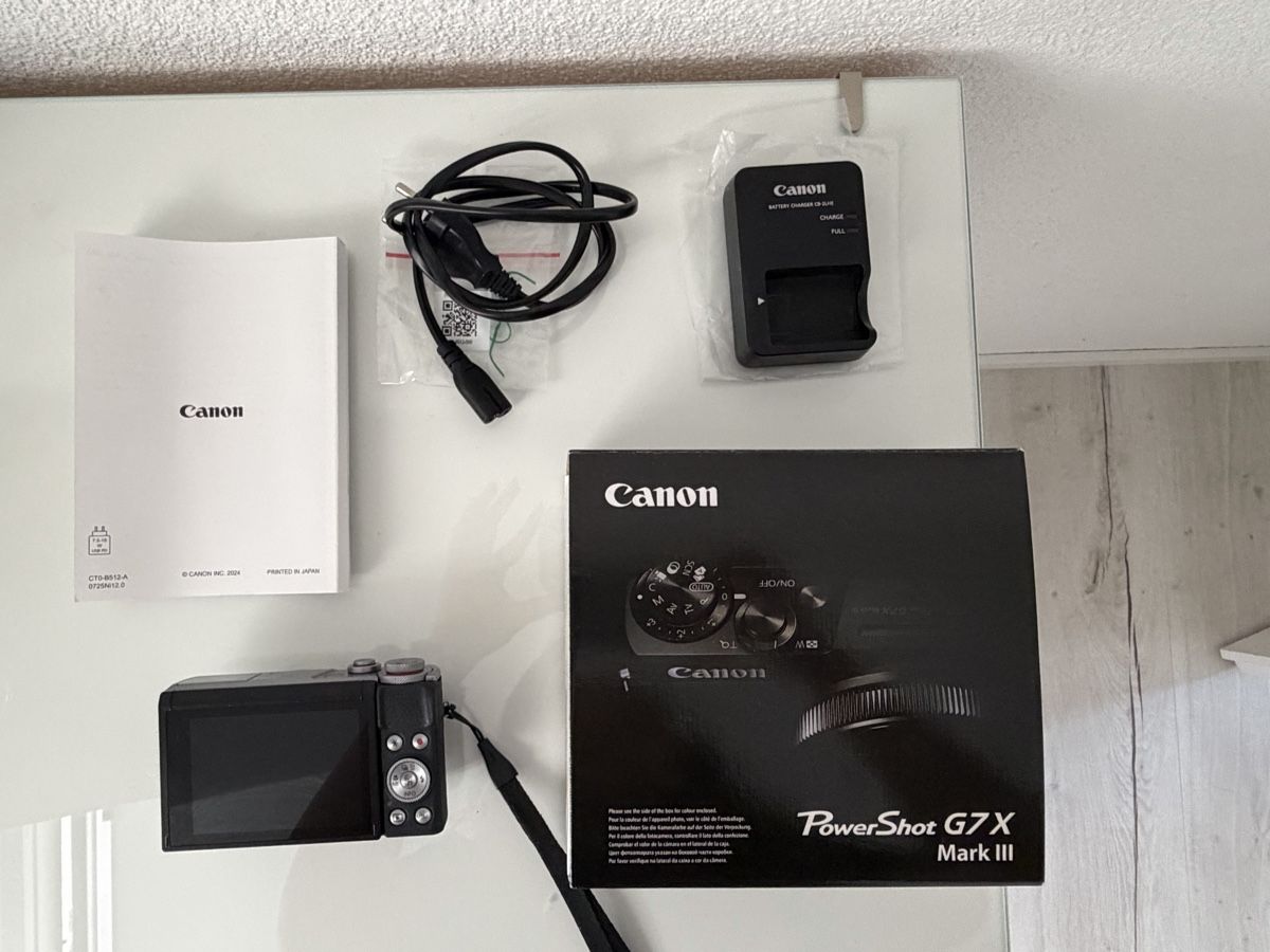 Canon Fotocamera: Canon Powershot G7X Mark III mit Speicherkarte – Nuovo e nell'imballaggio originale da Dietikon venduto da eli_cy5t 2