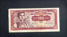 Jugoslawien 100 Dinar 1955