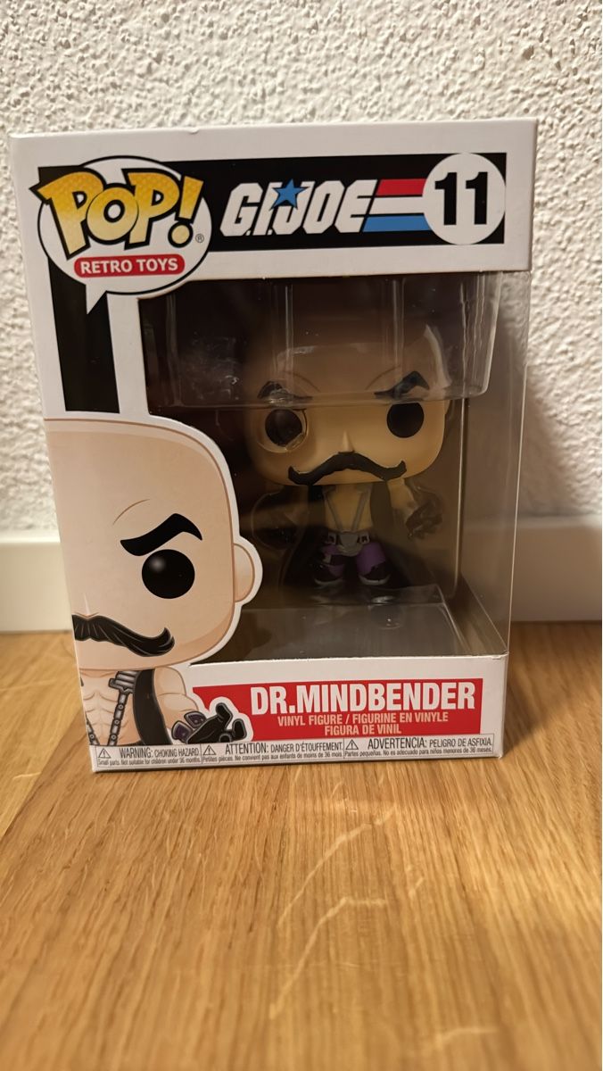 Funko Statuette: Funko Pop G.I. Joe Dr. Mindbender 11  – Nuovo e nell'imballaggio originale da Suhr venduto da Dominick