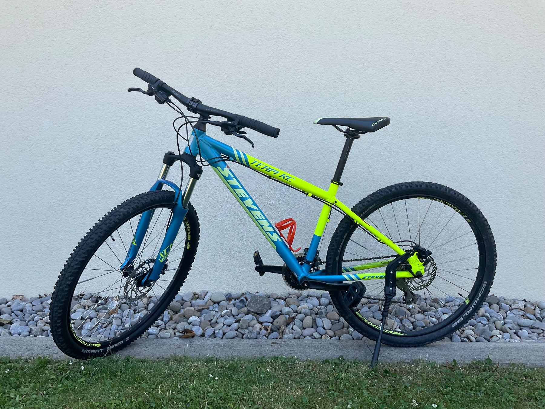 Stevens Vélos: Mountainbike Stevens Team RC Blau/Gelb – D'occasion à Zumikon par Yannik0601