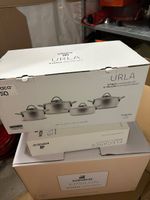 Karaca Urla Kochgeschirrset 8-teilig Edelstahl & Geschirrset