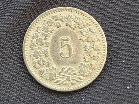 Tutti le monete: 5 cts 1897 – Usato da Genève venduto da bbastos 1