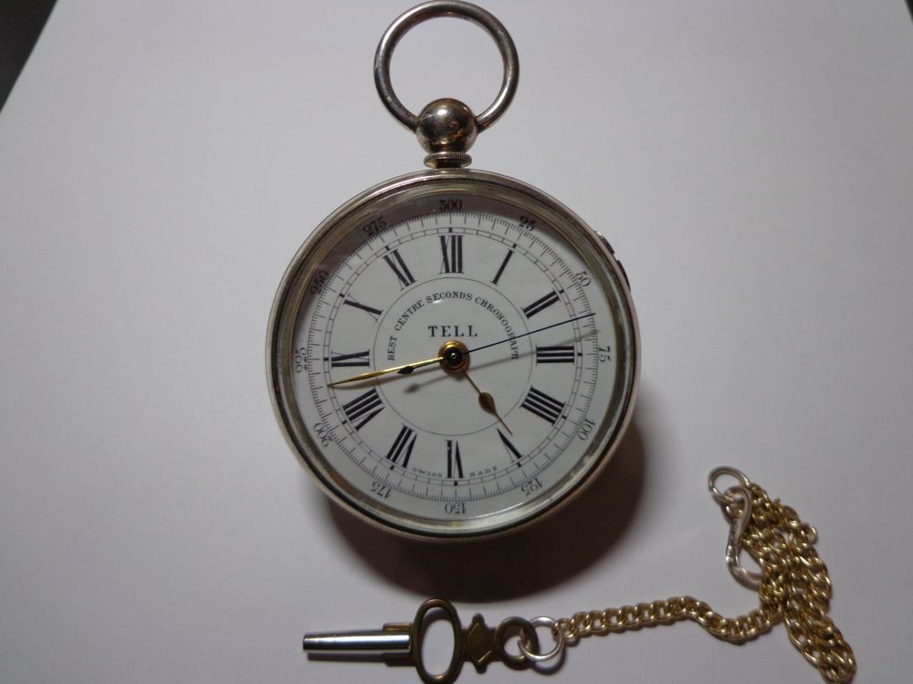 Taschenuhr Uhr Mit Stoppuhr AGAT Russische Mechanische Stoppuhr
