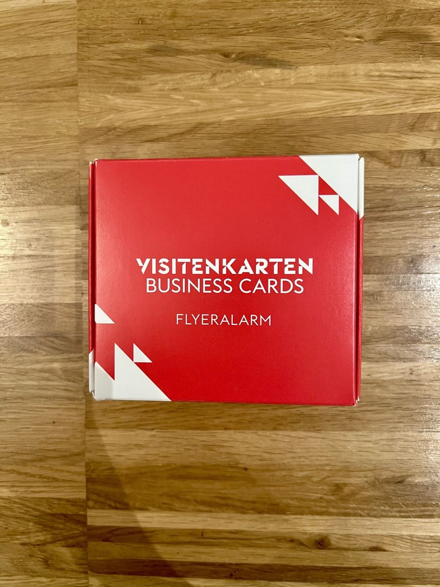 Cartoline: Flyeralarm business card samples – Usato da Adliswil venduto da avatar83 2