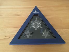 Swarovski 2006 Ornament Set 3-teilig im Original Karton