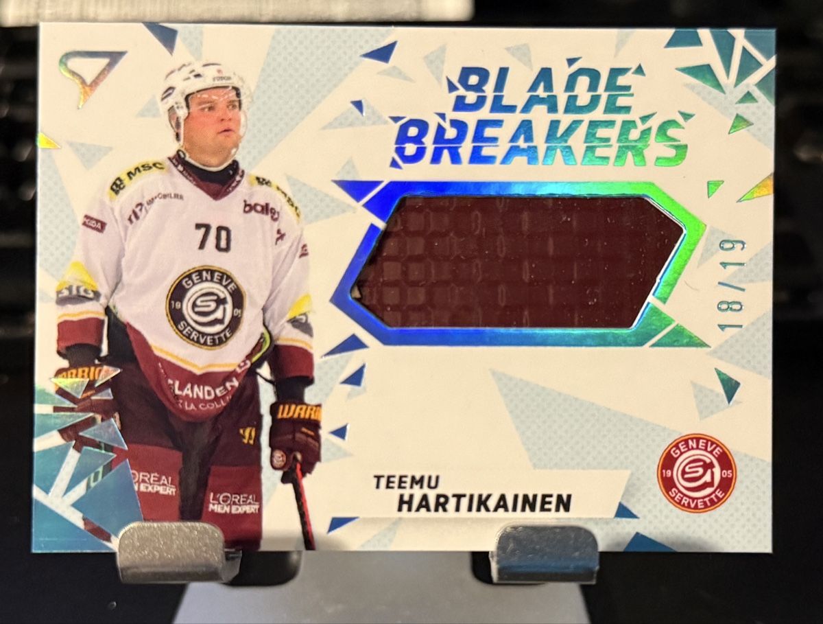 Sportzoo Carte collezionabili: Teemu Hartikainen 18/19 Blade Breakers – Nuovo (secondo la descrizione) da Zauggenried venduto da Puckcollector_NS