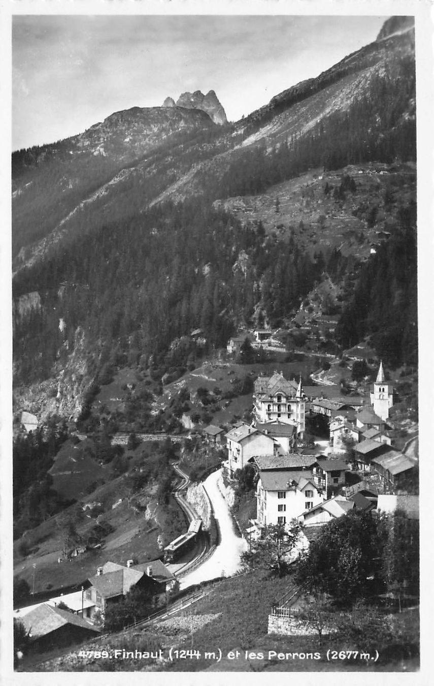 Cartes postales: Finhaut et les perrons – D'occasion à Biasca par Blenio71