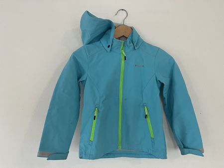 Softshell-Jacke mit Kapuze, Grösse 128