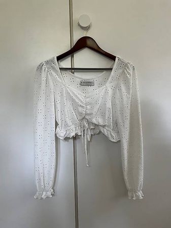 WEISSE BLUSE 