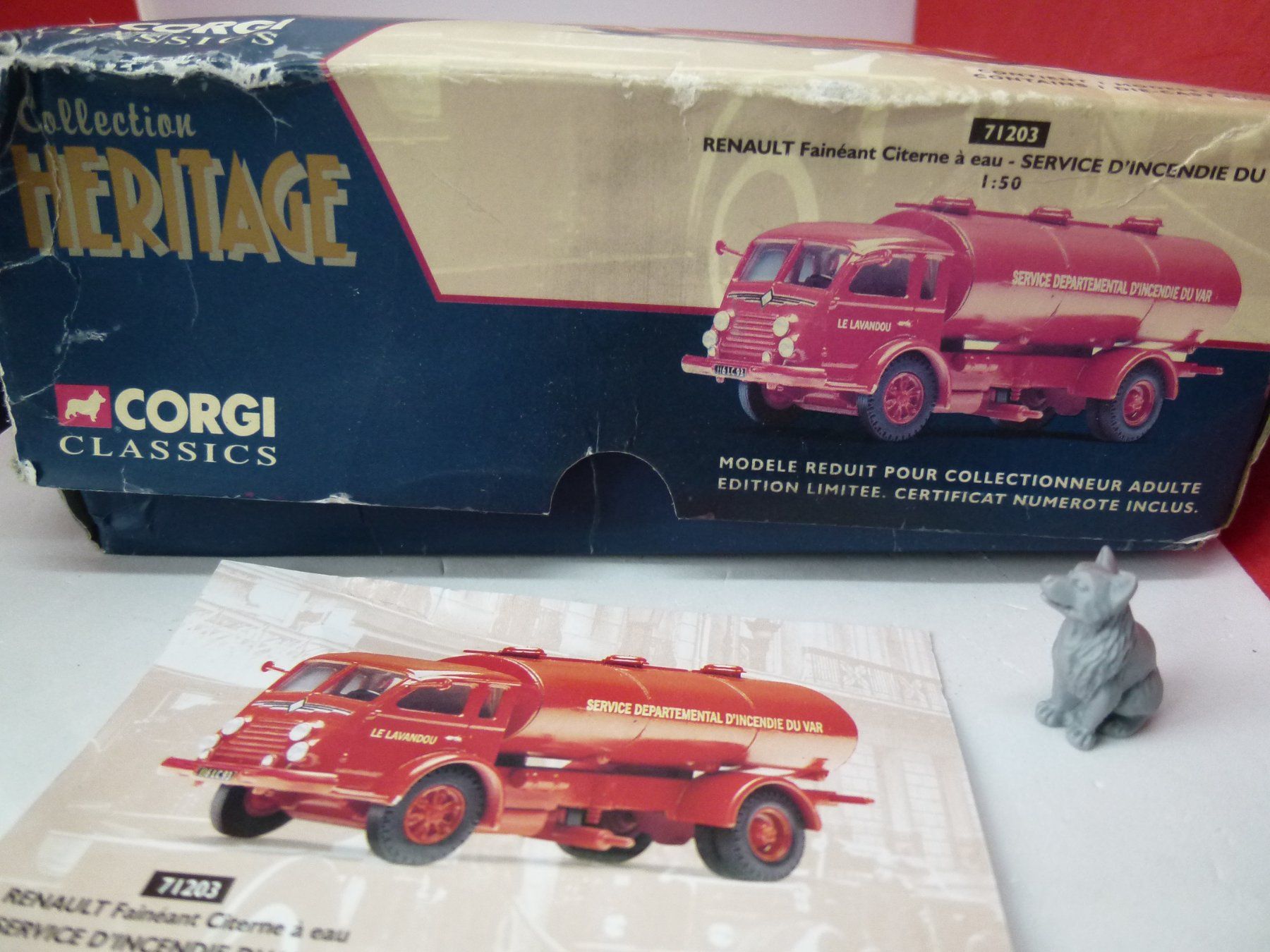 Corgi Toys Modellini d'auto: Corgi Classics - Heritage Coll. = speziell - Renault Citerne – Usato da Reiden venduto da mondial2 1