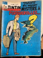 Tintin - Mystère à Porquerolles - Journal 1962 N°717