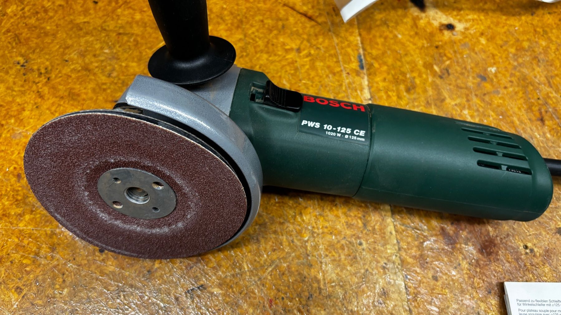 Bosch Schleifen & Polieren: Bosch Winkelschleifer PWS 10-125 CE – Gebraucht aus Sins von chris8263 1