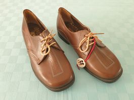 Vintage alte Kinder Schuhe