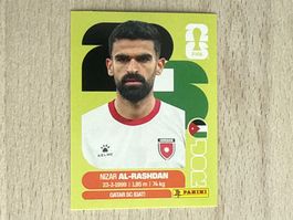 Panini FIFA World Cup 2026 Sticker Nizar Al-Rashdan JOR 10