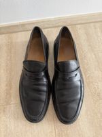Schwarze Lederschuhe von Bally mit Gummisohle