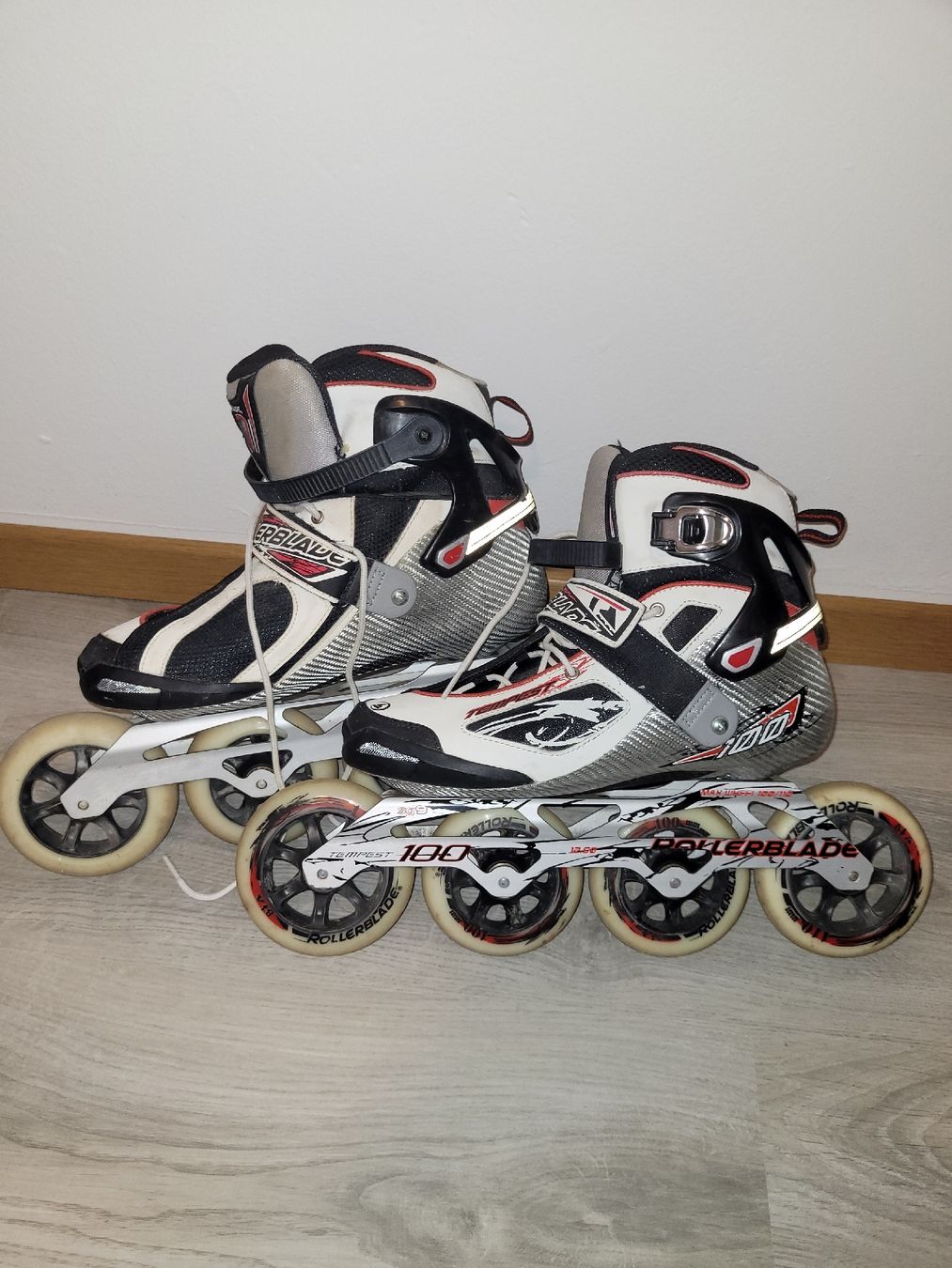 Pattini in linea & Pattini a rotelle: Inlineskates Rollerblade Tempest 100 Grösse 42.5 gebraucht – Usato da Solothurn venduto da tingel_t 1