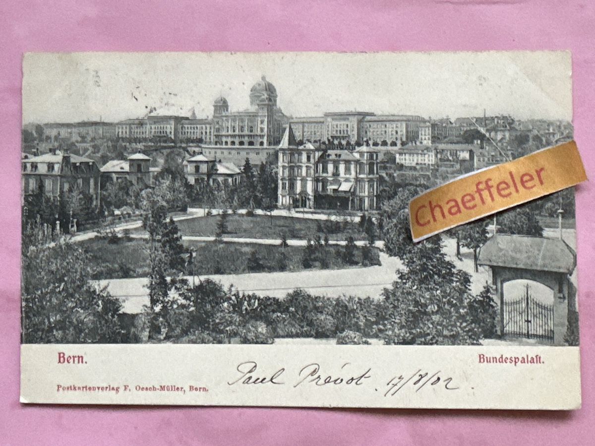Cartes postales: 1902 Bern, Bundespalast – D'occasion à Zürich par Chaeffeler
