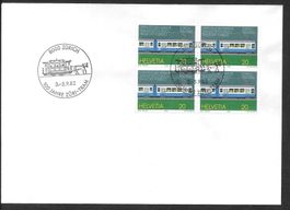 Sonderbrief S. 1106 100 Jahre Züri-Tram Zürich 3.-5.9.1982