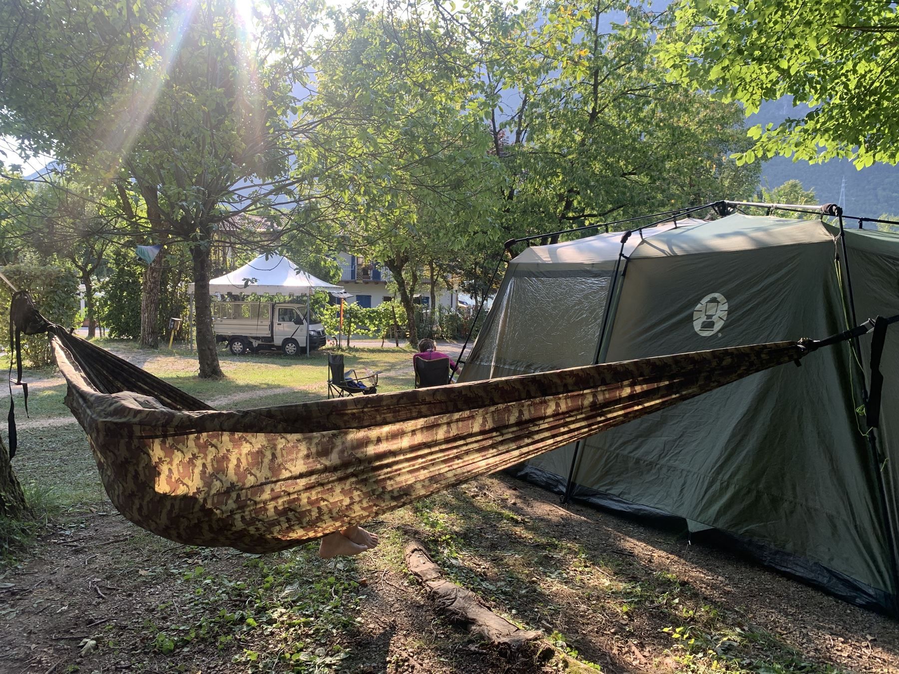 Amache: Hideaway Outfitters Camper Double Camo R – Nuovo e nell'imballaggio originale da Tulln venduto da HaengemattenShop 9