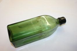 Flasche 1 L "Luxux-Petrol" Shell 1948 geeicht, leer