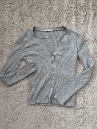 Cardigan GU grey size S ribbed good condition