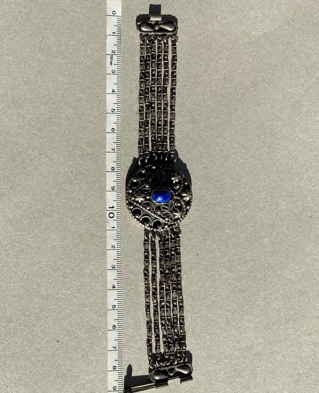 Bracciali & Braccialetti: Bracelet argent et lapis-lazuli – Usato da Genève venduto da ct_fqr8 1