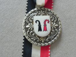 Schweiz Medaille Kramer Wappen Kanton Basel BS BL Jahr 1974