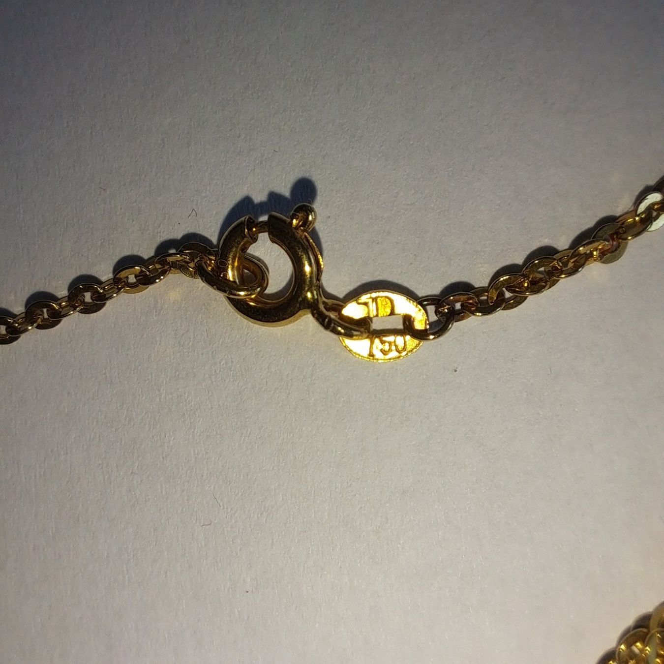 Catenine: Schöne Goldkette mit Anhänger – Usato da Pfäffikon ZH venduto da Valsangiaccomo 5