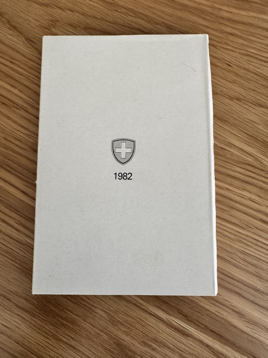 Alle Münzen: Schweizer Münzsätze 1982 Polierteplatte OVP – Neu und originalverpackt aus Basel von triniswiss68